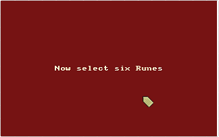 Runes atari screenshot